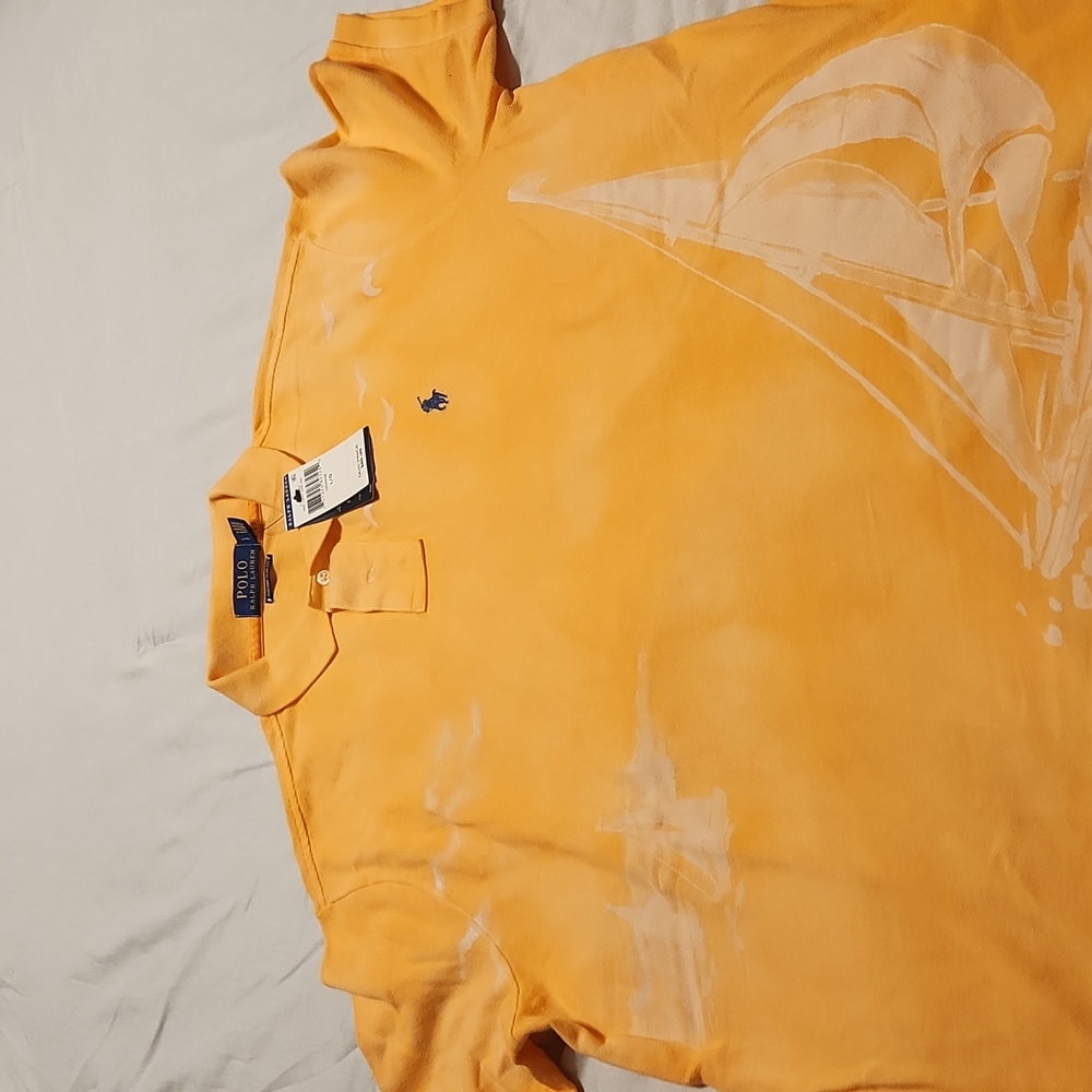 Polo collar shirt